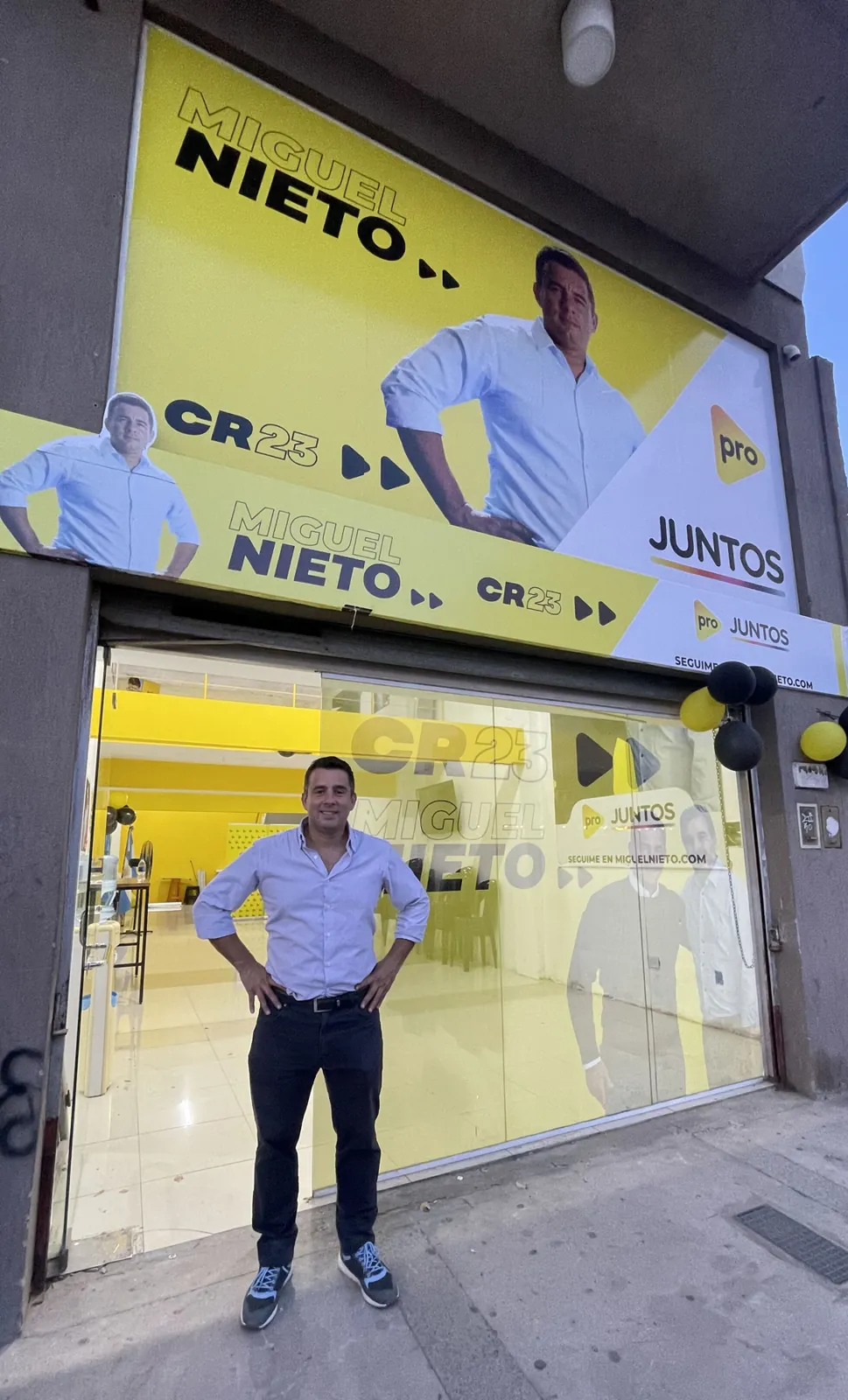 Miguel Nieto — Gestión y posicionamiento